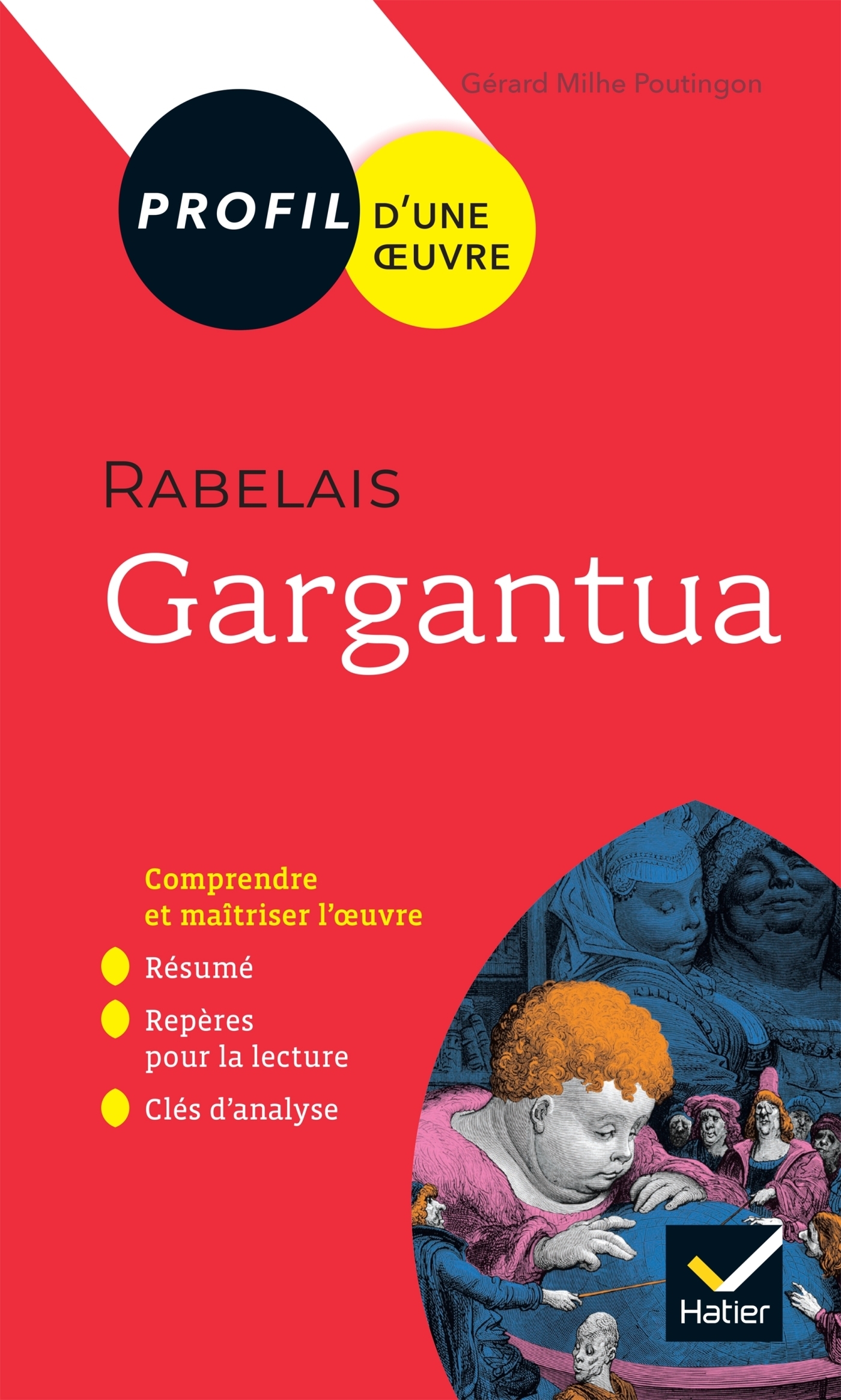 Profil - Rabelais, Gargantua (oeuvre au programme Bac 2024) - toutes les clés d'analyse pour le bac 
