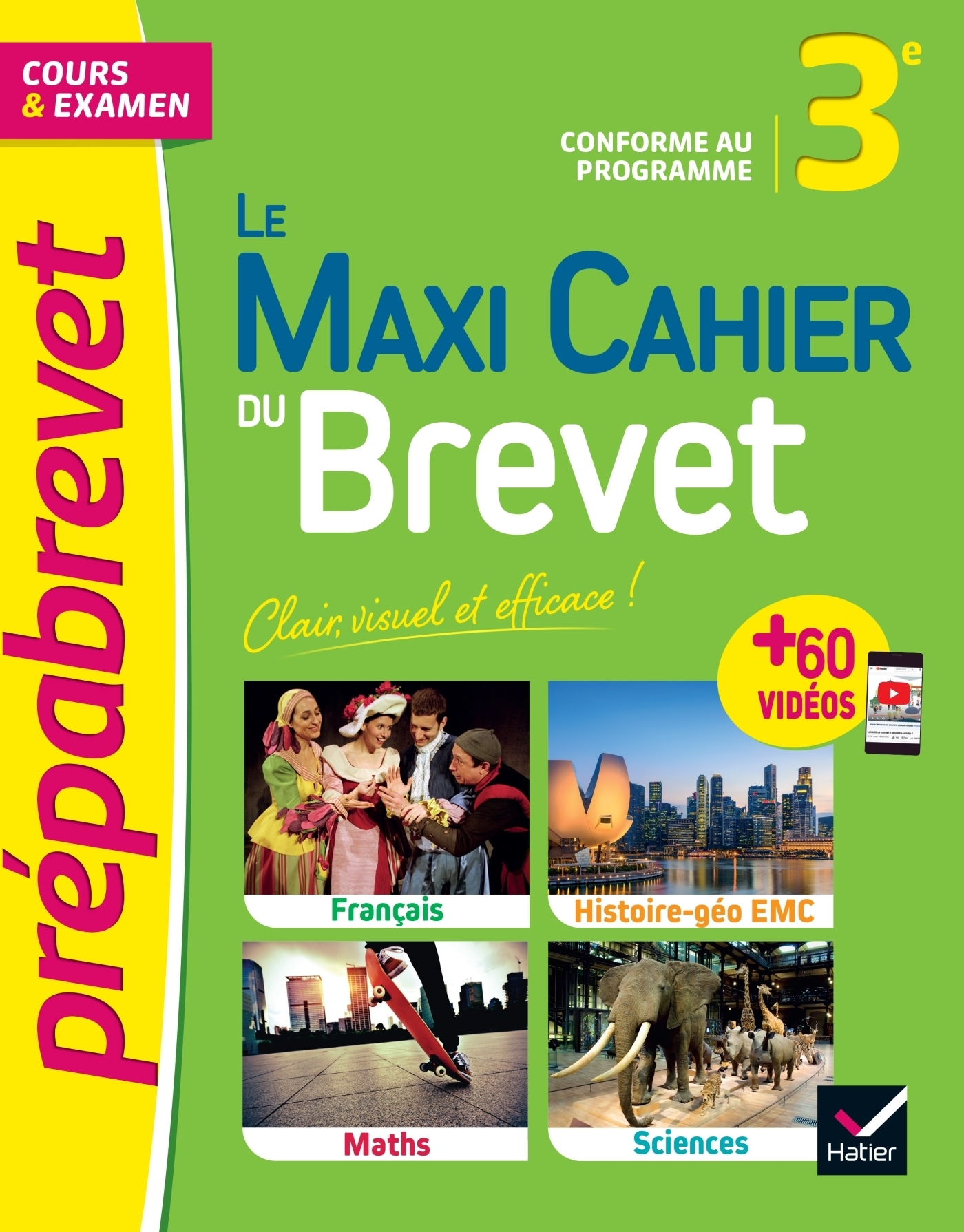 Le Maxi Cahier du Brevet (tout-en-un) - Brevet 2024 - cours, quiz, sujets & vidéos (Broché)