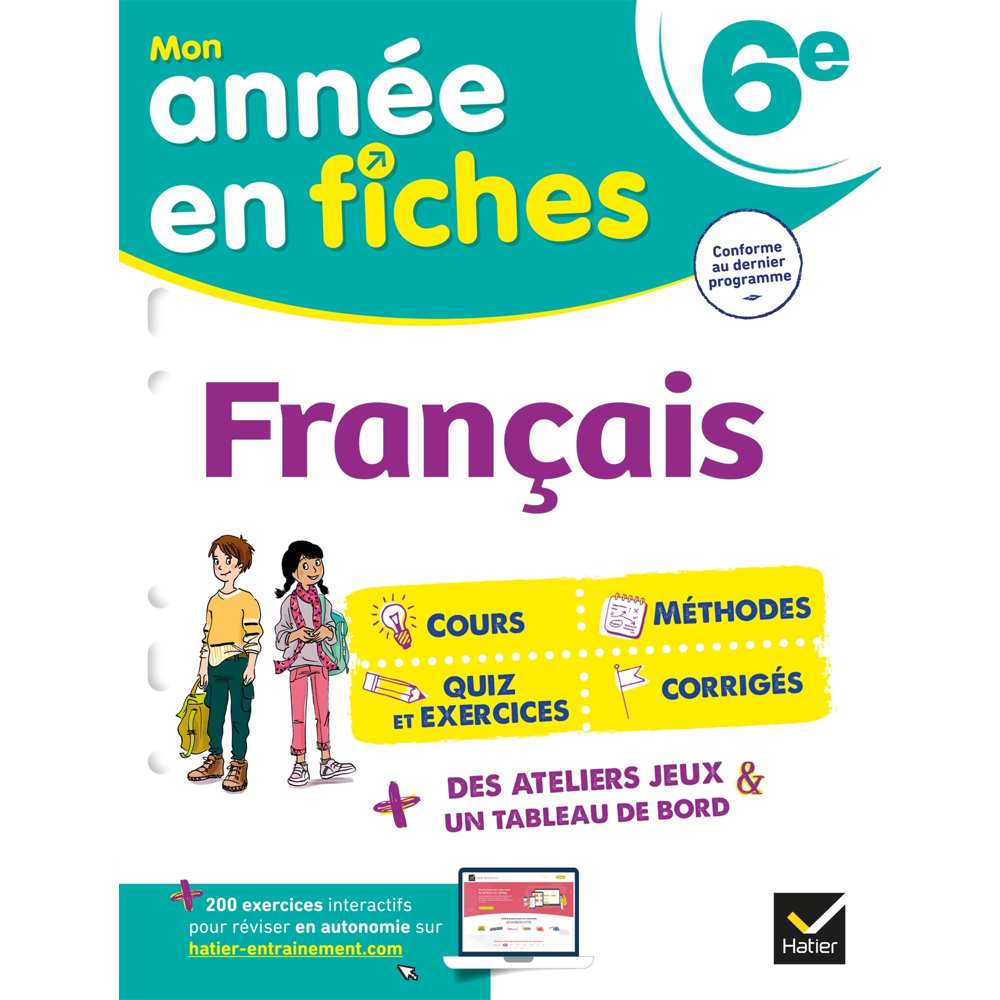 Français 6e - fiches de révision collège (Broché)