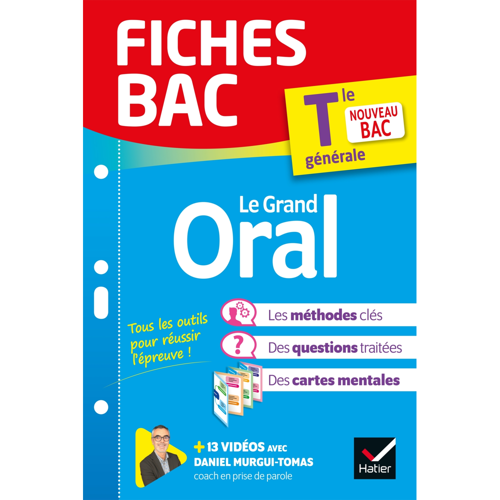 Fiches bac Le Grand Oral Tle générale - Bac 2024 - nouveau bac (Broché)