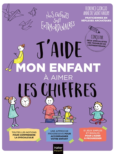 J'aide mon enfant à aimer les chiffres (Broché)