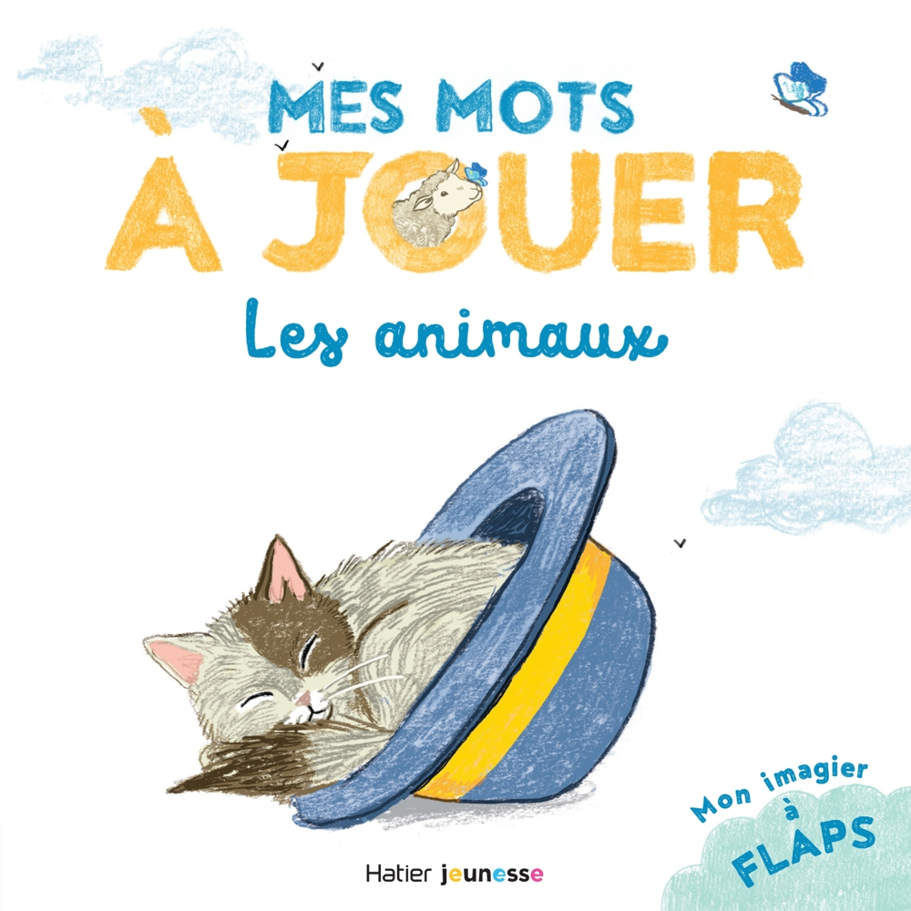 Mes mots à jouer - Les animaux (Cartonné)