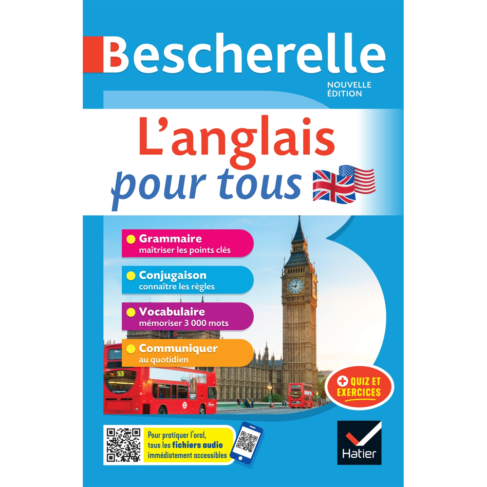 Bescherelle L'anglais pour tous - nouvelle édition - tout-en-un (grammaire, conjugaison, vocabulaire