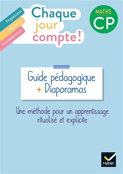 Chaque jour compte - Maths CP Ed. 2022 - Guide bi média et accès site + PPT (Broché)