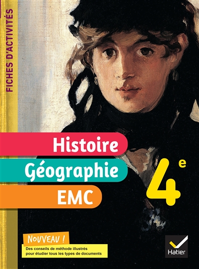 Fiches d'activités Histoire-Géographie-EMC 4e - Ed. 2022 - Cahier élève (Broché)