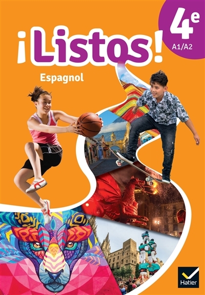 ¡Listos! espagnol 4e - Éd. 2022 - Livre élève (Broché)