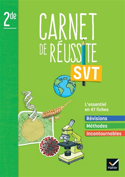 Mon carnet de réussite SVT 2de - Ed 2022 - Carnet élève (Broché)