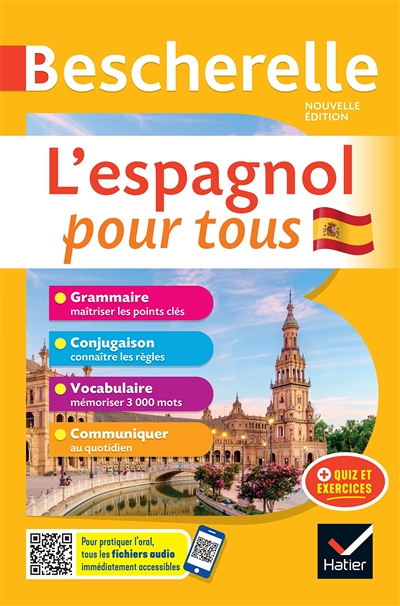 Bescherelle L'espagnol pour tous - nouvelle édition - tout-en-un (grammaire, conjugaison, vocabulair