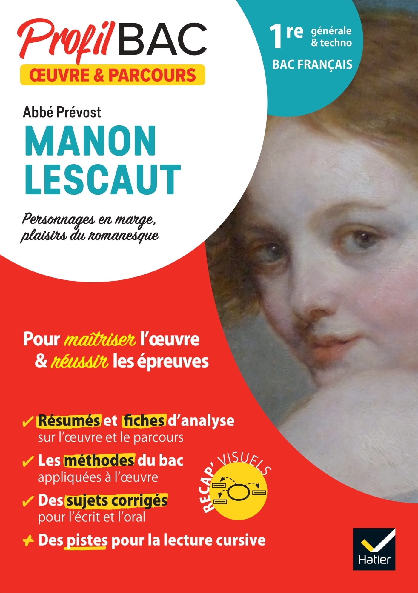 Profil - Abbé Prévost, Manon Lescaut (oeuvre au programme Bac de français 2024) (Broché)