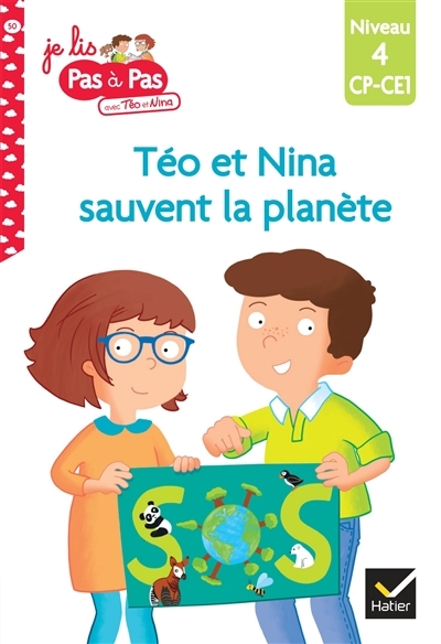 Téo et Nina sauvent la planète - CP-CE1 niveau 4 (Broché)