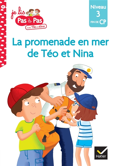 Téo et Nina fin de CP niveau 3 - La promenade en mer de Téo et Nina (Broché)