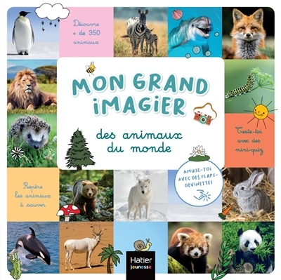 Mon grand imagier des animaux du monde dès 2 ans (Broché)
