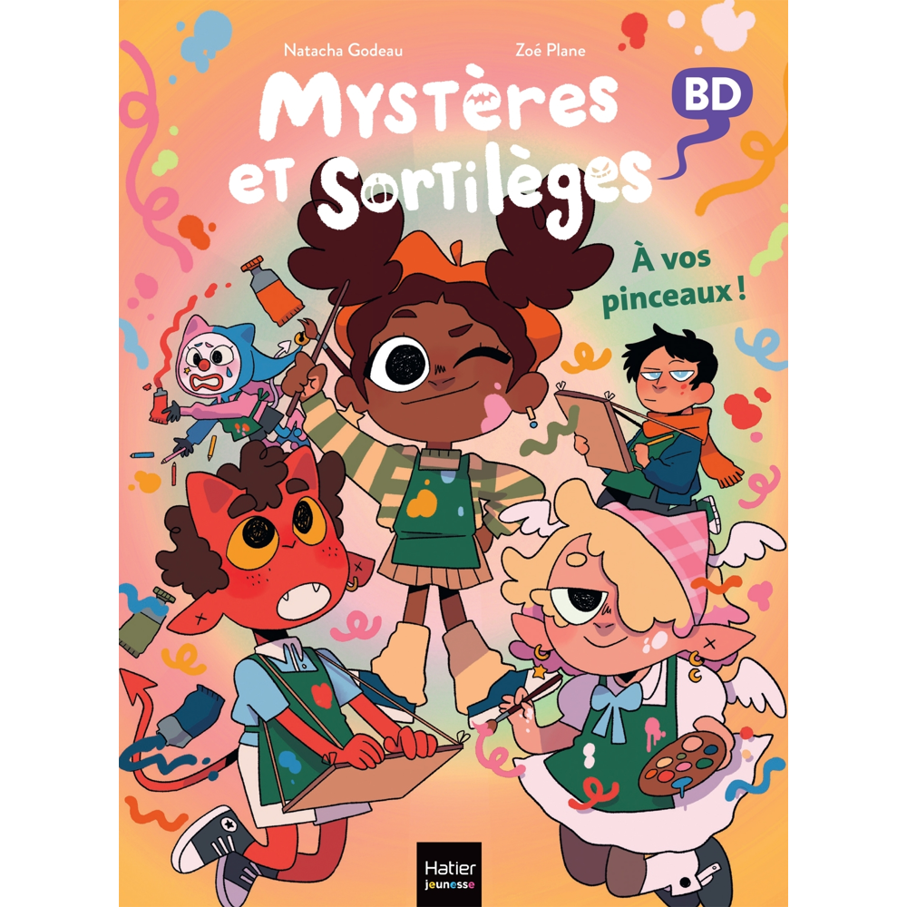 Mystères et sortilèges - À vos pinceaux ! (BD)