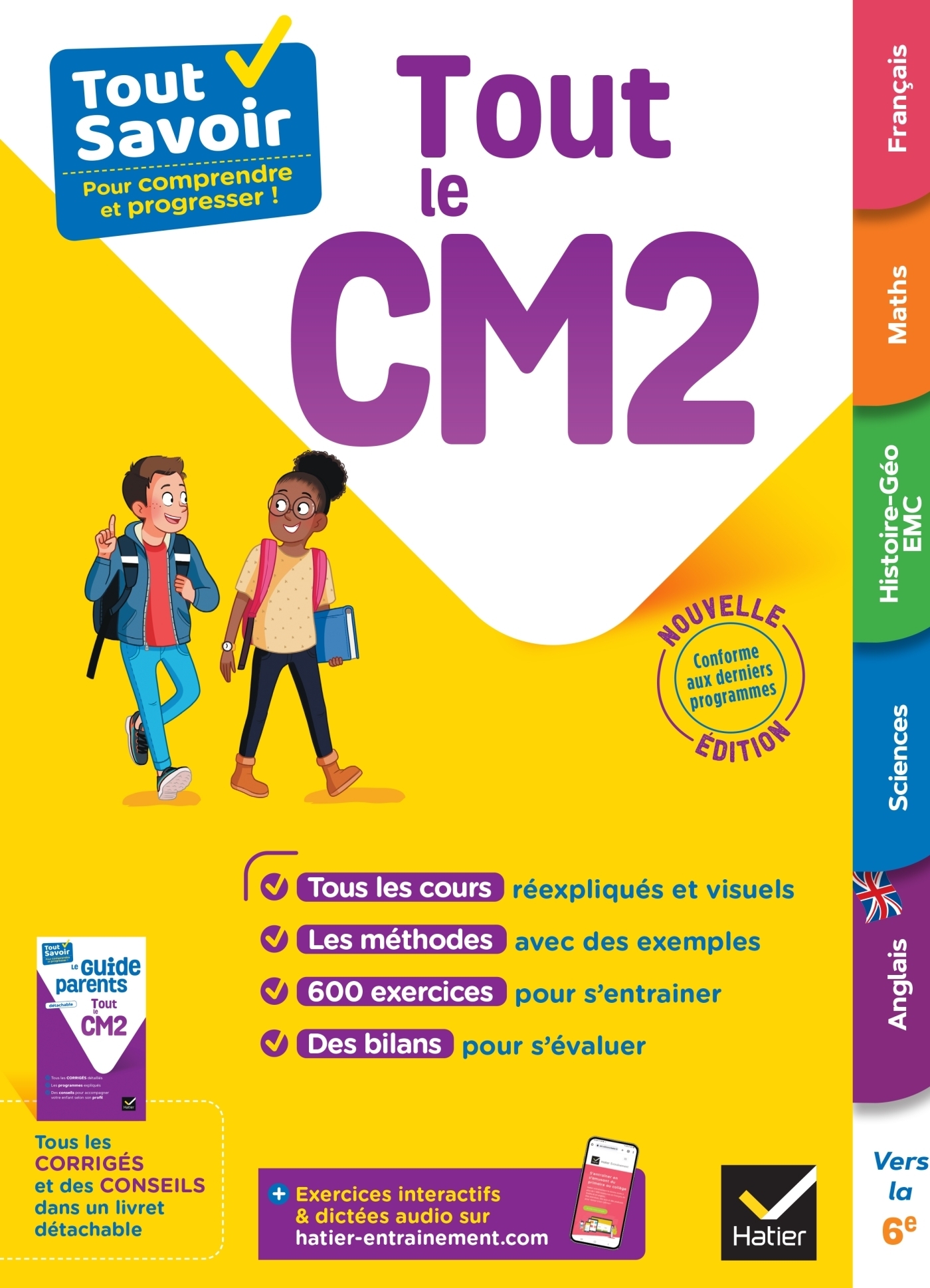 Tout Savoir CM2 - Tout-en-un - cours, méthodes et exercices dans toutes les matières (Relié)