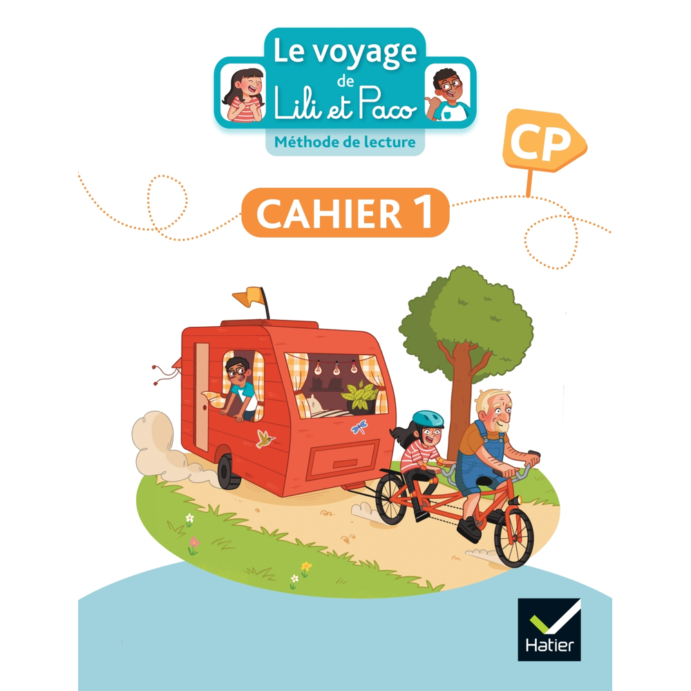 Le Voyage de Lili et Paco CP - Méthode de lecture - Ed. 2023 - Cahier d'activités 1 (Broché)