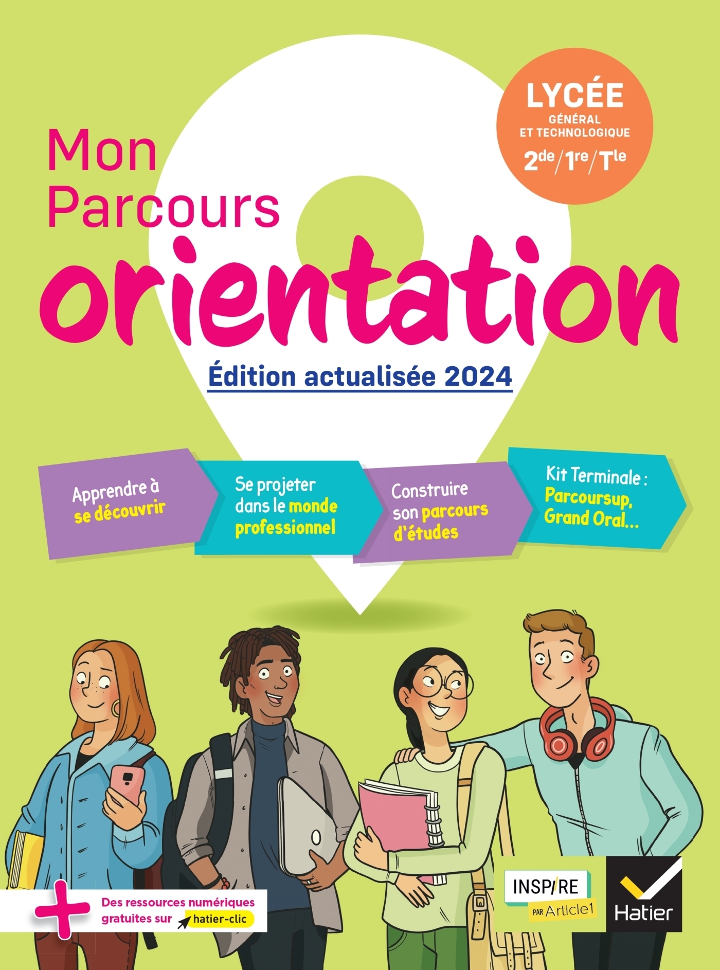 Mon Parcours Orientation - Ed. 2023 - Cahier de l'élève (Broché)