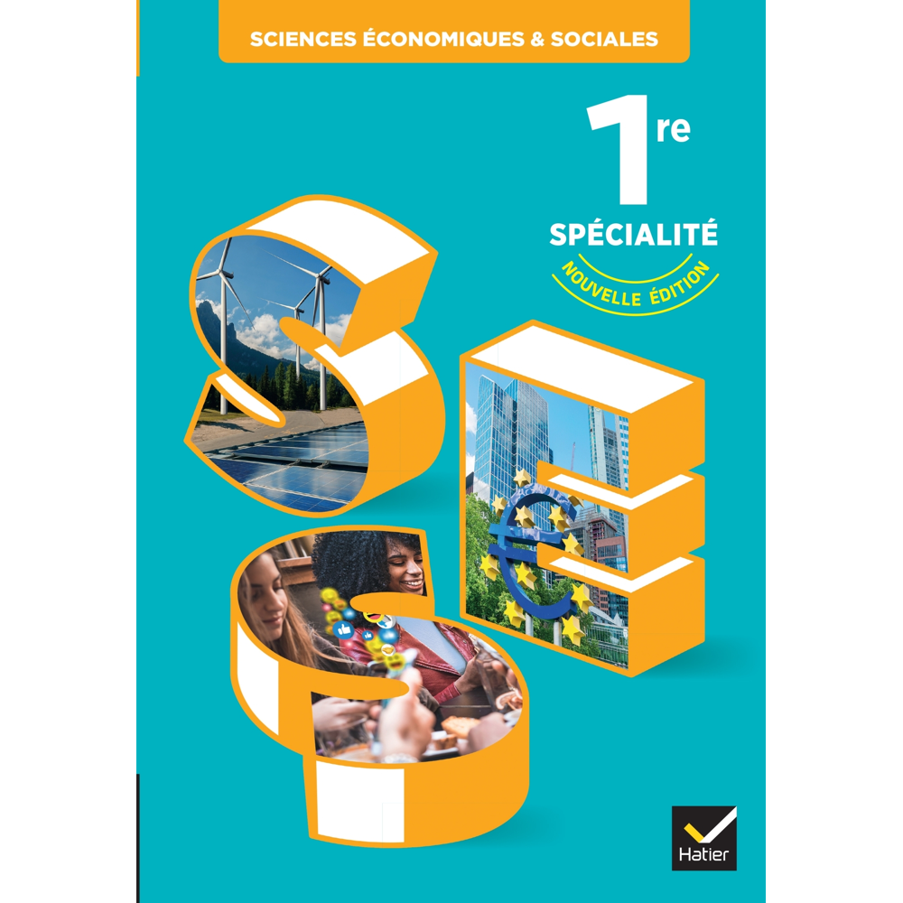 SES Sciences économiques et sociales 1re - Ed. 2023 - Livre élève (Broché)