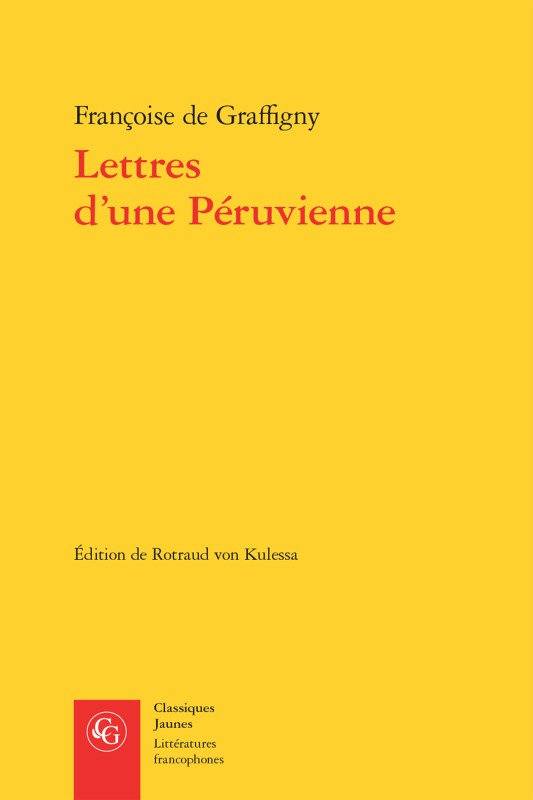 Lettres d'une Péruvienne (Grand format)