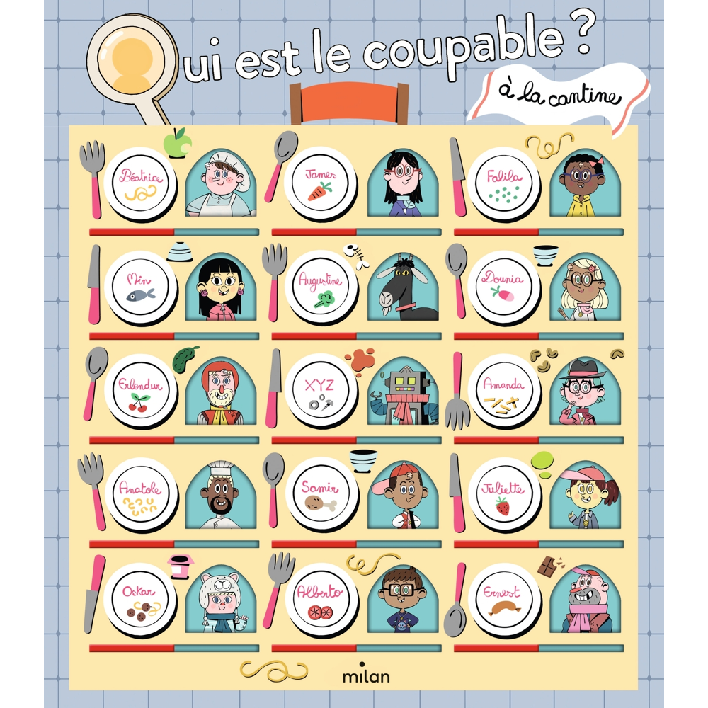 Qui est le coupable à la cantine ? (Jeunesse)