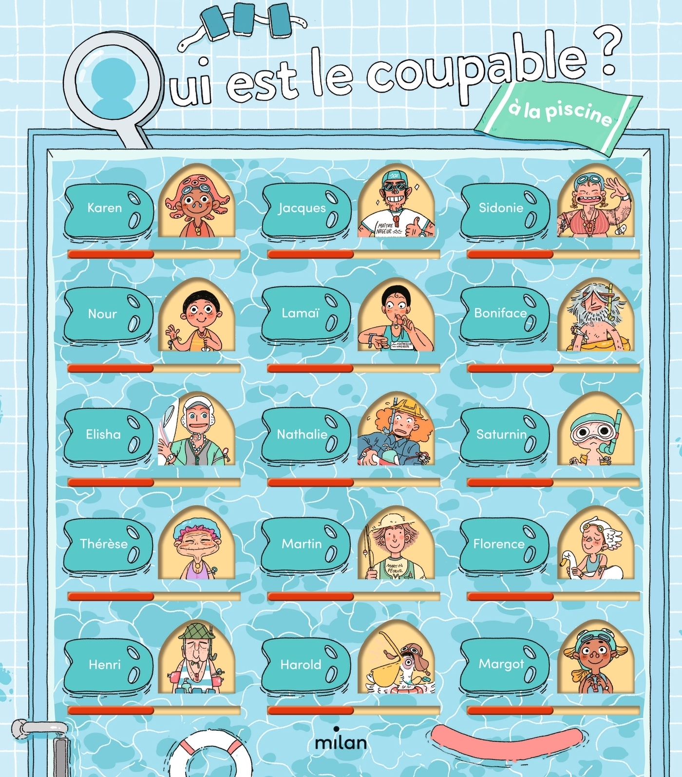 Qui est le coupable à la piscine ? (Relié)