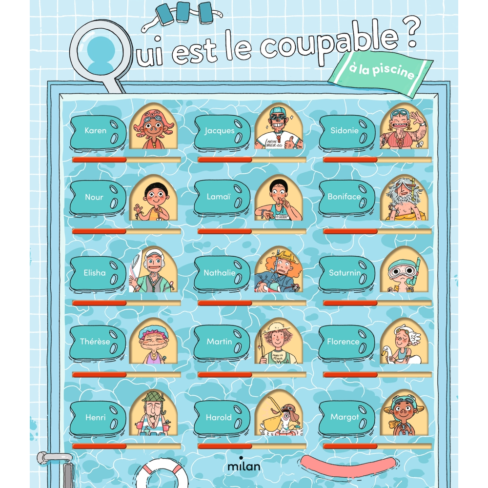 Qui est le coupable à la piscine ? (Relié)