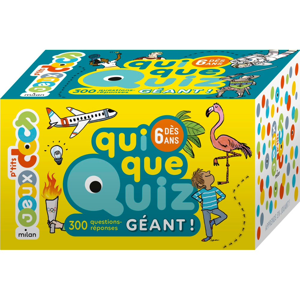 Quiquequiz géant ! - 300 questions-réponses (Coffret)