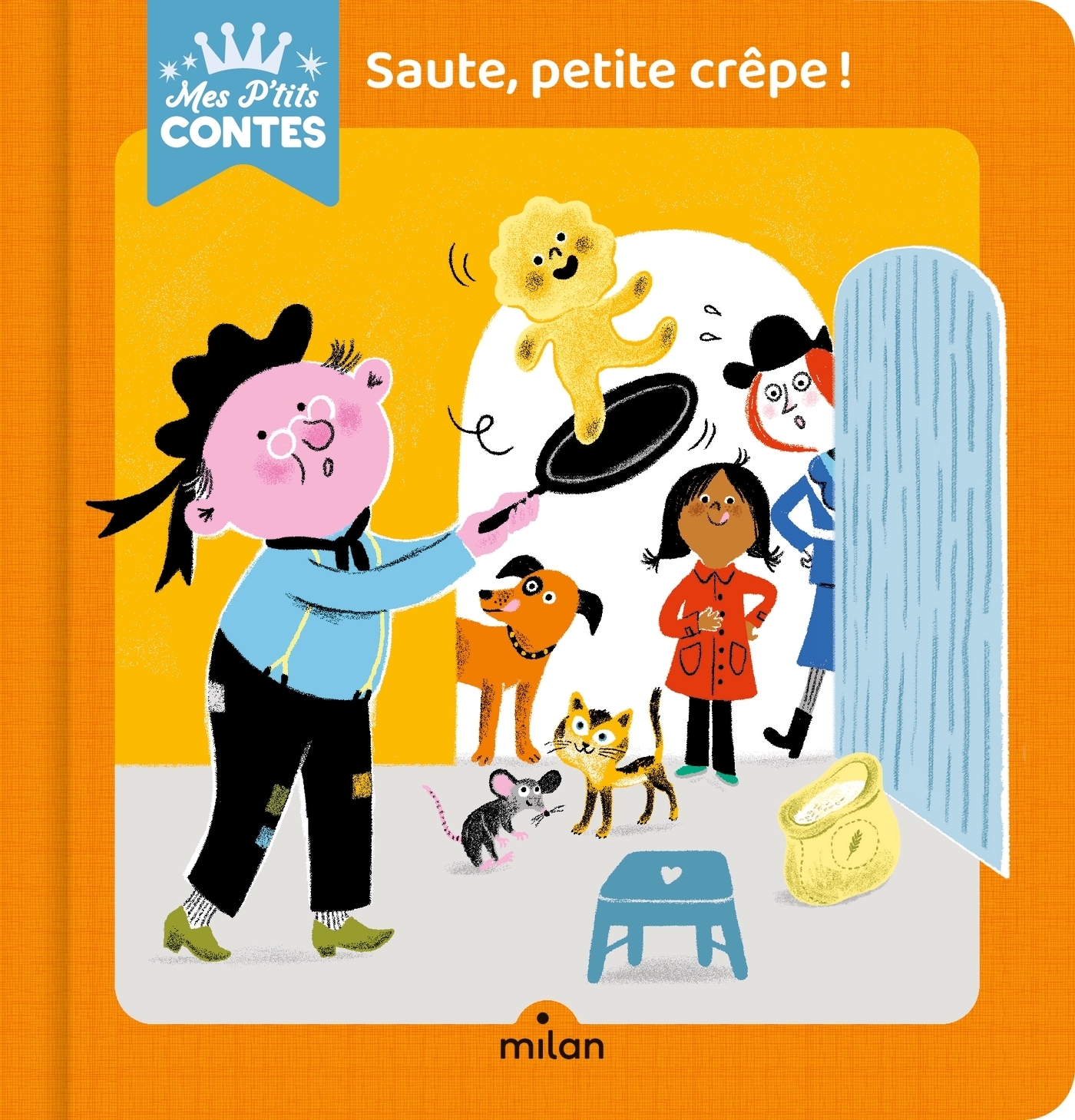 Saute, petite crêpe ! (Cartonné)