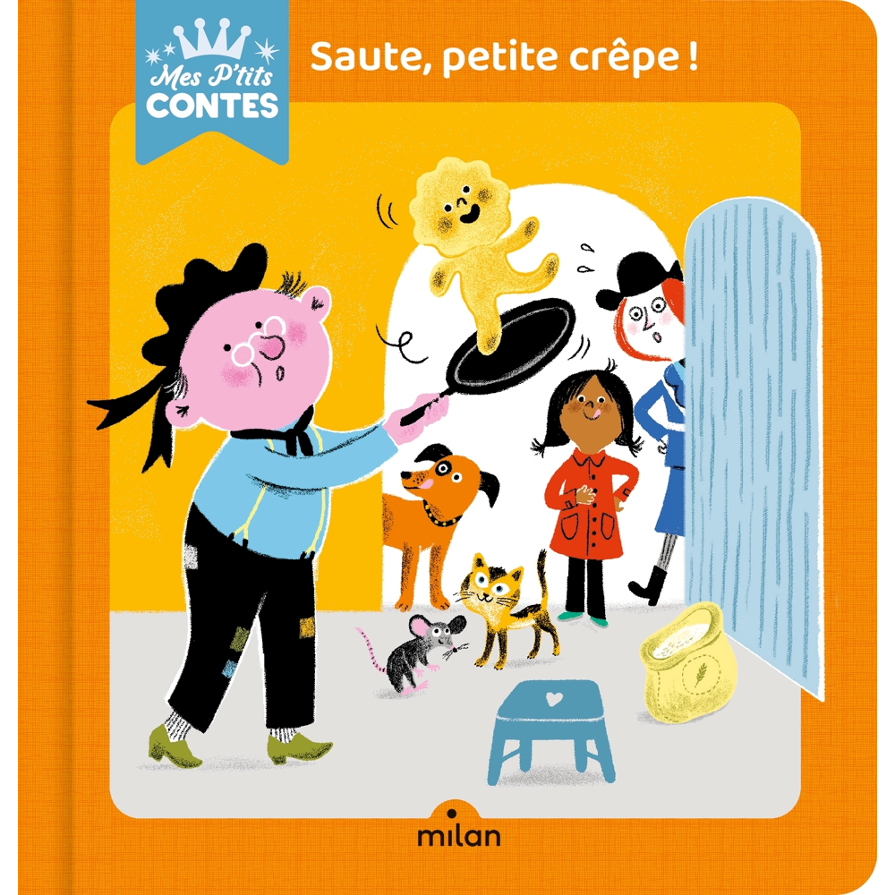 Saute, petite crêpe ! (Cartonné)