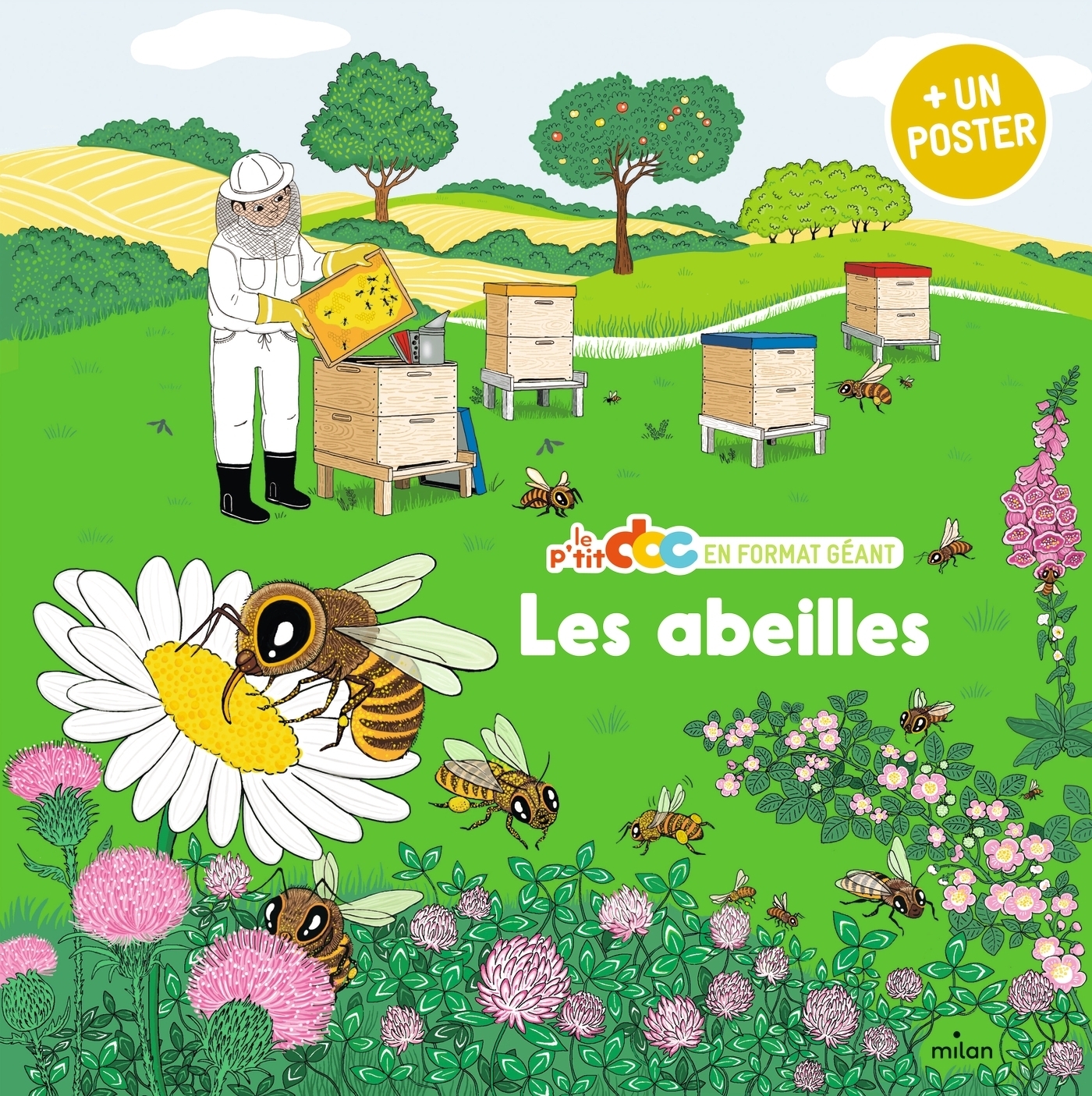 Les abeilles - format géant (Cartonné)