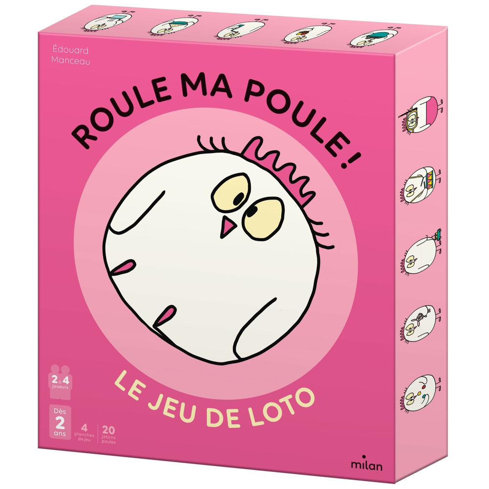 Roule ma poule - le jeu de loto (Broché)
