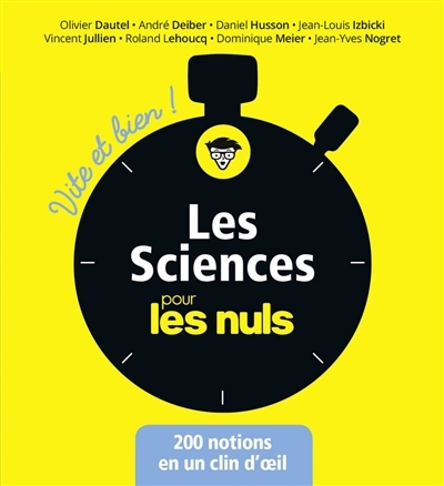Les sciences pour les Nuls - Vite et Bien ! (Broché)