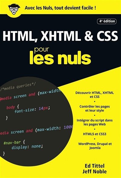 HTML, XHTML & CSS Poche Pour les Nuls, 4e (Broché)