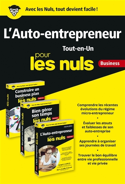 L'Auto-entrepreneur Tout-en-Un pour les Nuls (Broché)