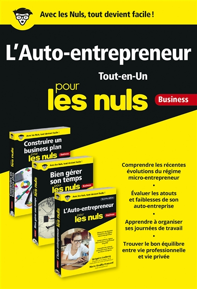 L'Auto-entrepreneur Tout-en-Un pour les Nuls (Broché)