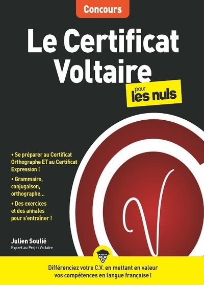 Le Certificat Voltaire pour les Nuls Concours (Broché)