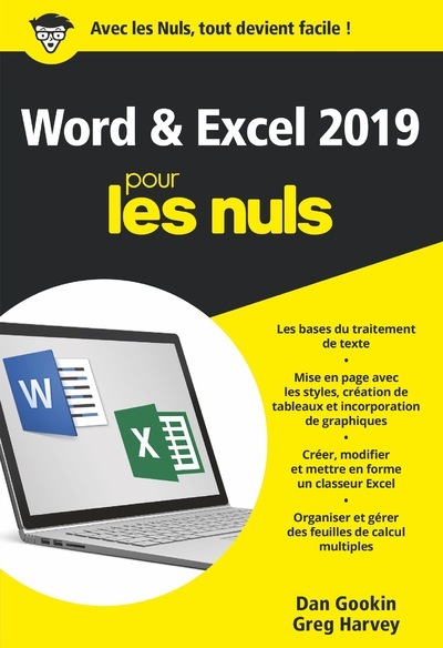 Word et Excel 2019 Poche Pour les Nuls (Broché)