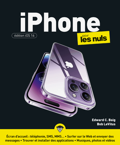 iPhone édition iOS16 pour les Nuls (Broché)