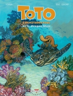 Toto l'ornithorynque - Tome 8 : Toto l'ornithorynque et le dragon bleu (BD)