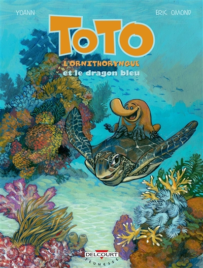 Toto l'ornithorynque - Tome 8 : Toto l'ornithorynque et le dragon bleu (BD)