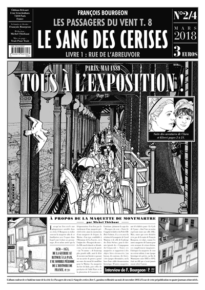 Les Passagers du vent Tome 8 - Le sang des cerises Journal 2/4 (BD)