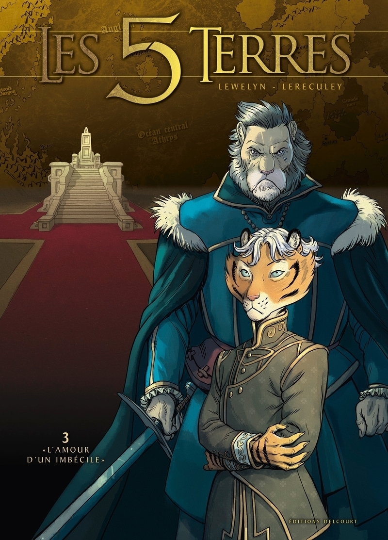 Les 5 terres Tome 3 - L'Amour d'un imbécile (BD)