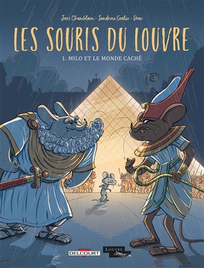 Les Souris du Louvre Tome 1 - Milo et le monde caché (BD)