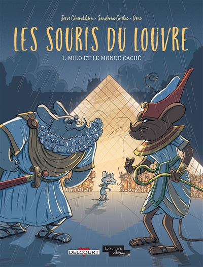 Les Souris du Louvre Tome 1 - Milo et le monde caché (BD)