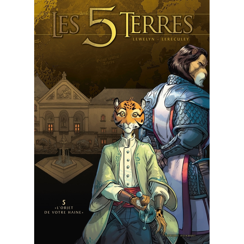 Les 5 terres Tome 5 - L'Objet de votre haine (BD)