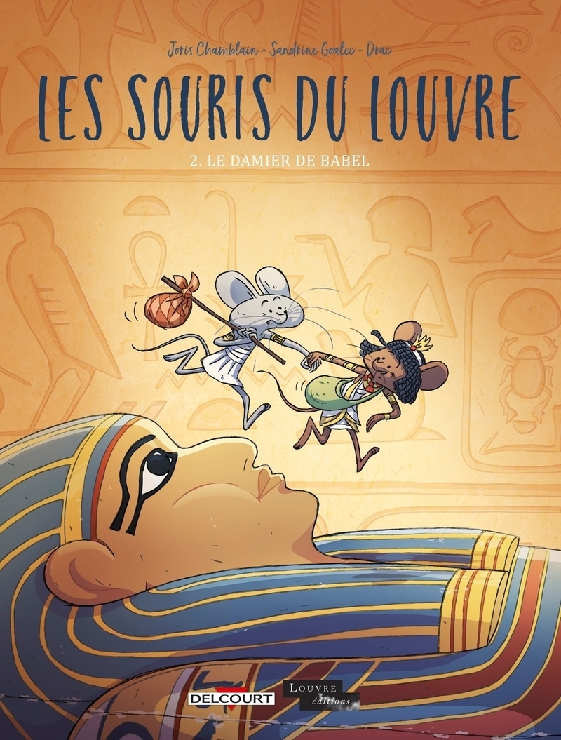 Les Souris du Louvre Tome 2 - Le Damier de Babel (BD)