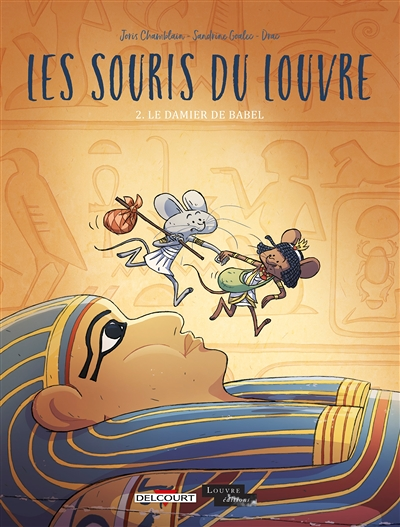 Les Souris du Louvre Tome 2 - Le Damier de Babel (BD)