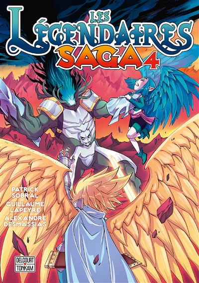 Les Légendaires - Saga Tome 4 (Manga)
