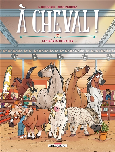 À cheval ! Tome 7 - Les rênes du salon (BD)
