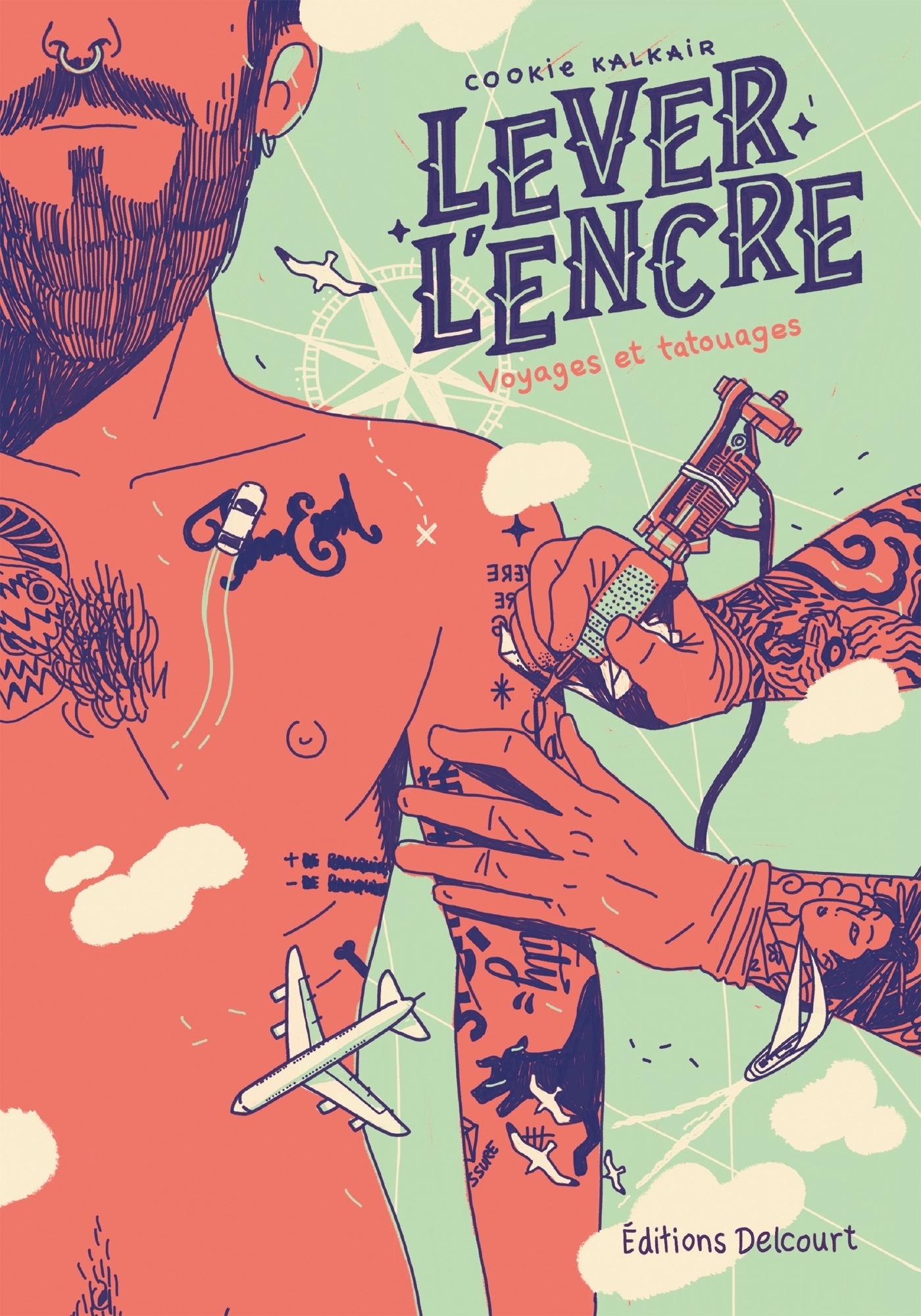 Lever l'encre - Carnet de voyages et de tatouages (BD)