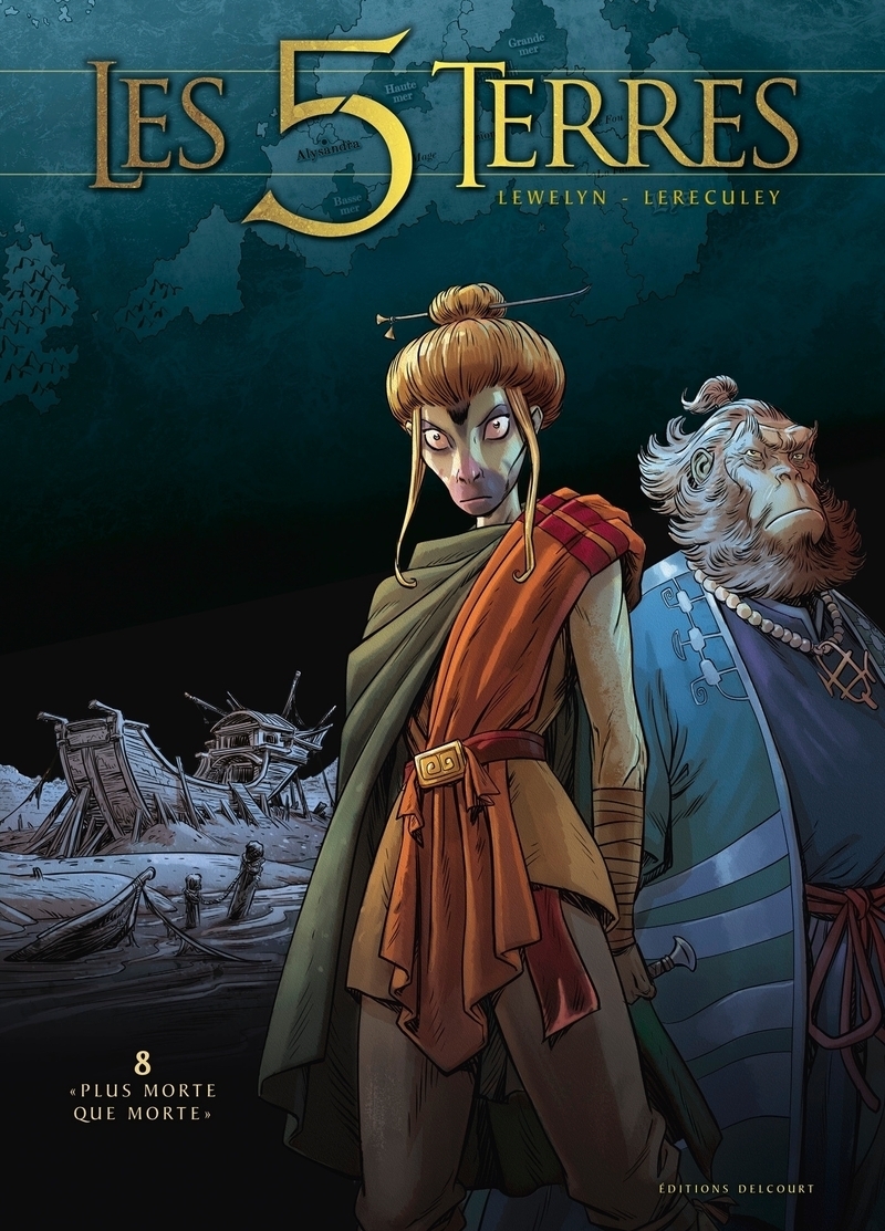 Les 5 terres Tome 8 - Plus morte que morte (BD)